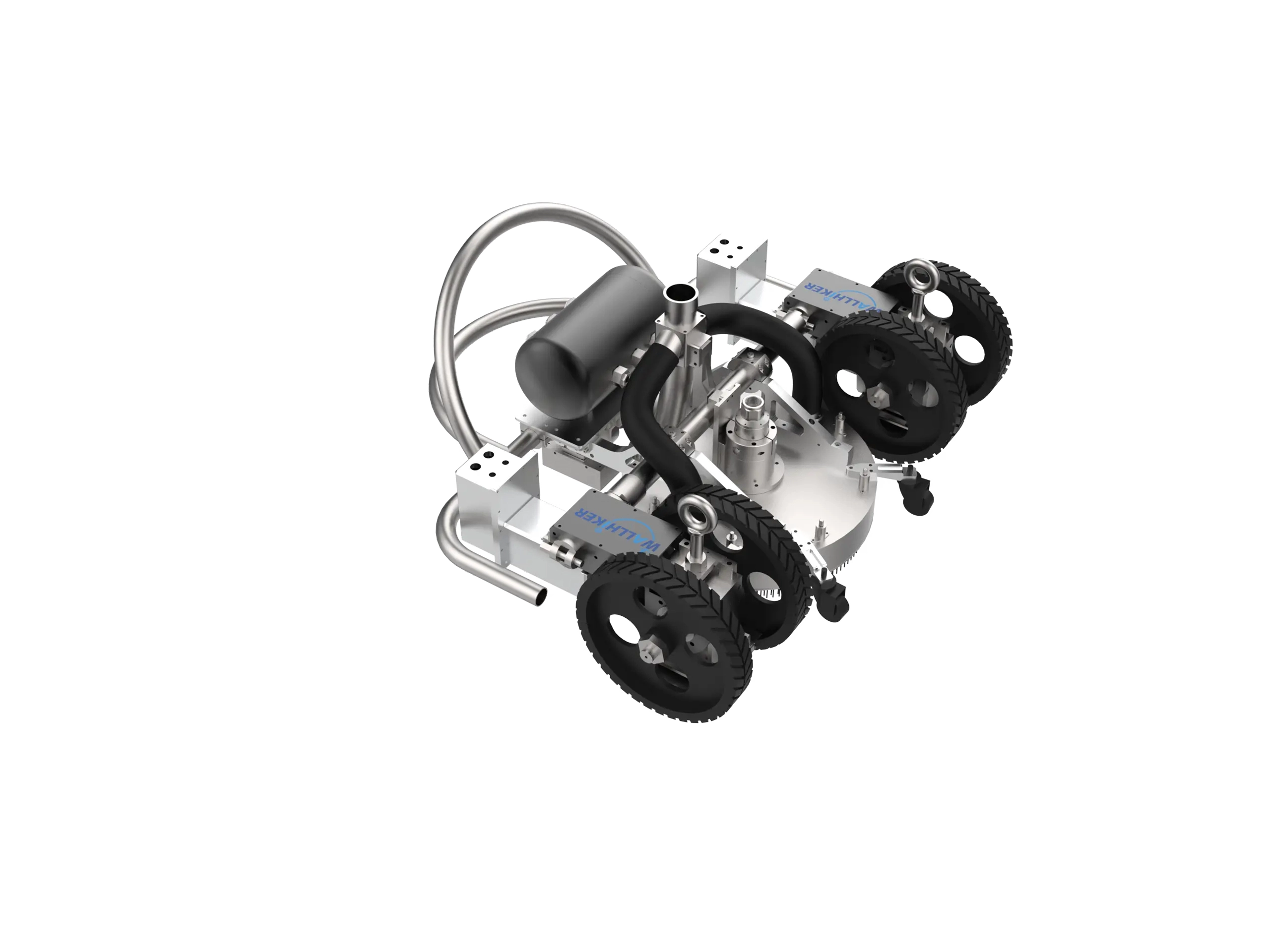 WallHiker EX-02 Explosion-Proof UHP Blasting Magnetic Crawler Robot