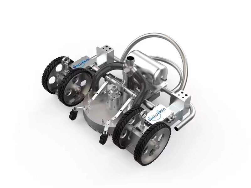 WallHiker EX-02 Explosion-Proof UHP Blasting Magnetic Crawler Robot