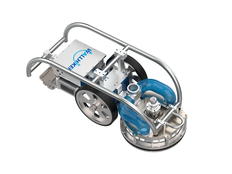 Wallhiker W-03 Mini Magnetic Crawler Robot for Ship Bottom Hull Surface Preparation