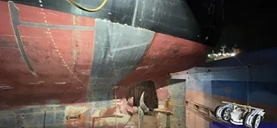 Ultra High Pressure Hydro Blasting Robot for Ships | Paint & Rust Removal